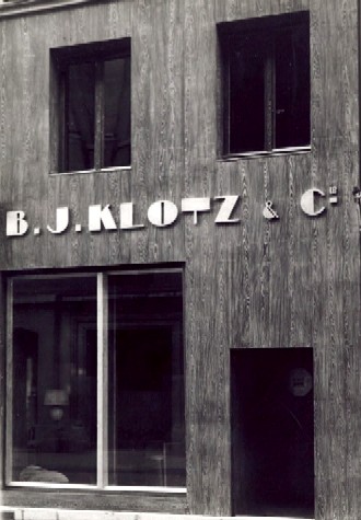 Klotz et Cie Storefront